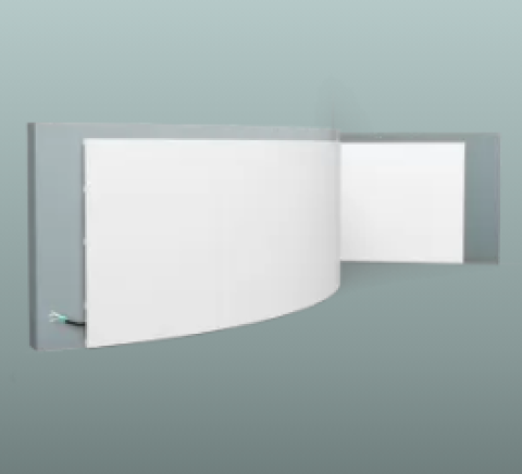 SX207 SQUARE Плинтус напольный гибкий