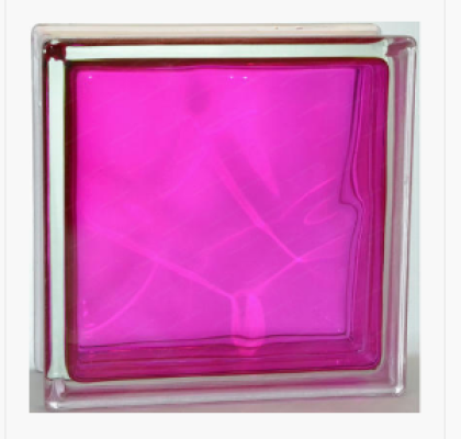 Цветной стеклоблок