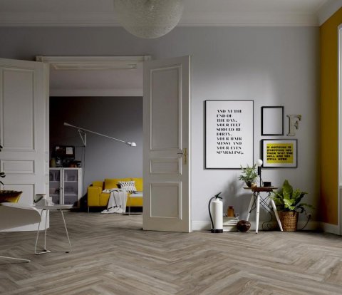 Ламинат Ter Hurne Herringbone Edition Y03 Дуб пещерный