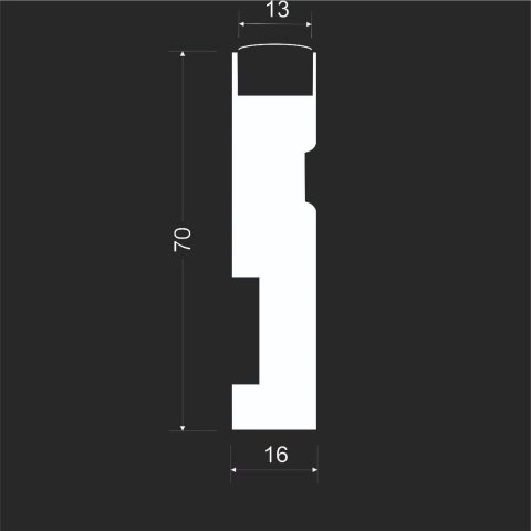 PN 022 LED (70*16*2000 мм)