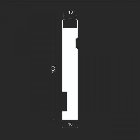 PN 102 LED (100*16*2000 мм)