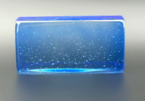 Стеклянный кирпич D8