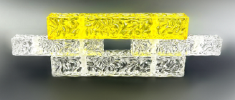 Стеклянный кирпич D28