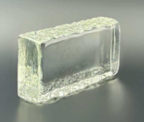 Стеклянный кирпич D35