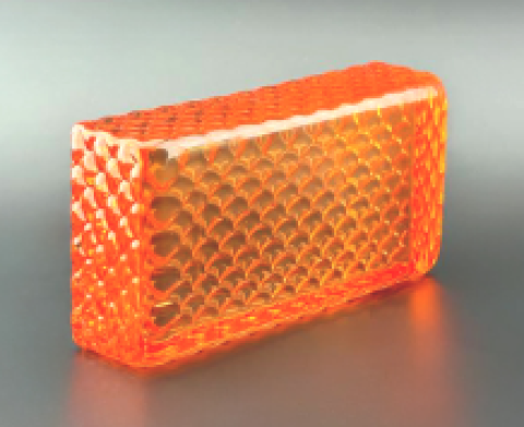 Стеклянный кирпич D48