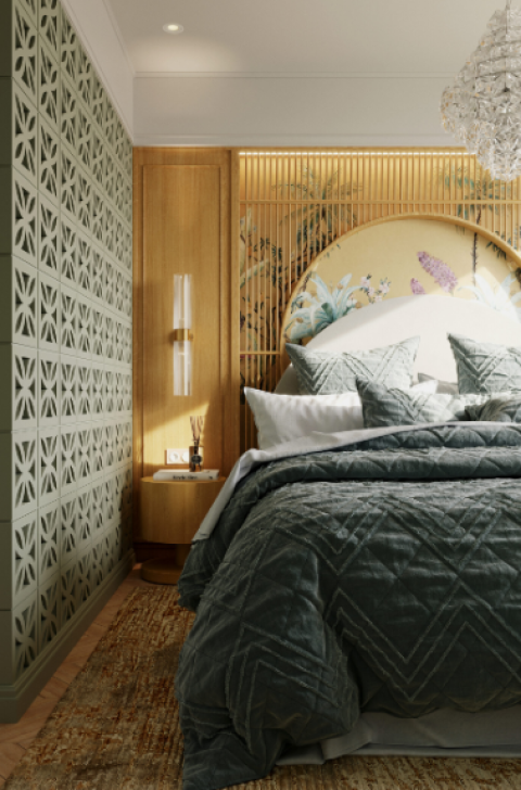 Декоративный бетонный блок OL05