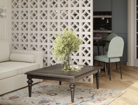 Декоративный бетонный блок OL10 полированный