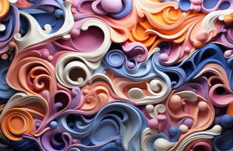 Гибкий мрамор Premium К49