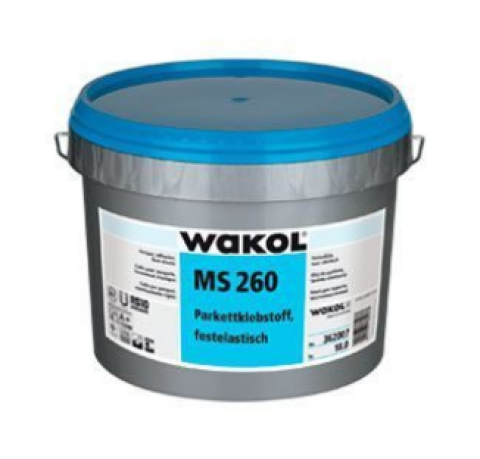 КЛЕЙ ДЛЯ ПАРКЕТА, ЖЁСТКО-ЭЛАСТИЧНЫЙ WAKOL MS 260 (18 КГ)