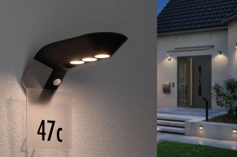 Номер Paulmann Outd Solar Wandl Soley Hausnummer 94253