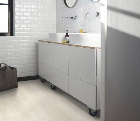 Замковый виниловый пол Quick-Step Pulse Click Plus PUCP40079 Дуб морской светлый