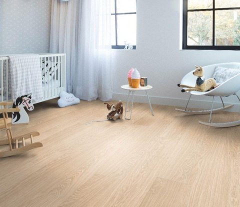 Замковый виниловый пол Quick-Step Pulse Click Plus PUCP40097 Дуб чистый натуральный
