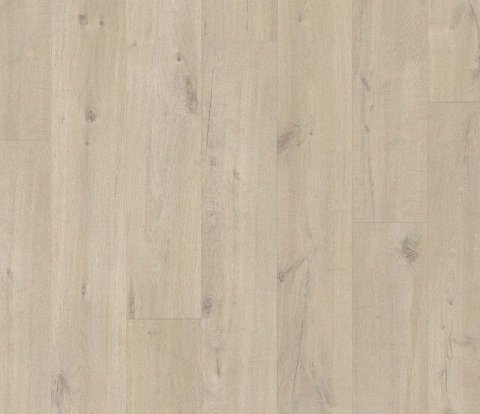 Замковый виниловый пол Quick-Step Pulse Click Plus PUCP40103 Дуб хлопковый бежевый