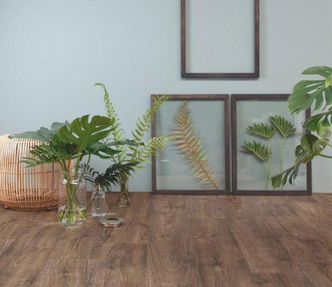 Клеевой виниловый пол Quick-Step Pulse Glue Plus PUGP40199 Дуб осенний шоколадный