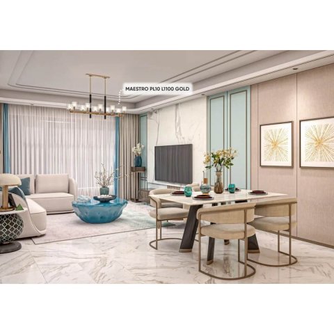 Подвесная люстра Crystal Lux Maestro SP-PL10 L1100 Gold