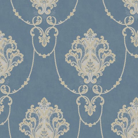 Обои Bernardo Bertolucci Blue Beatrice Blue 5016-6