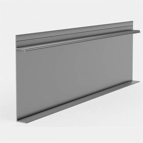 Плинтус скрытого монтажа Pro Design Universal 235 (не анод. алюминий)