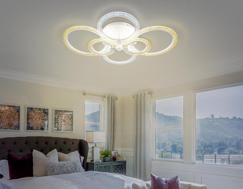 Потолочная светодиодная люстра Ambrella light Original FA4065