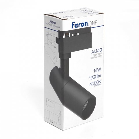 Трековый светодиодный светильник Feron AL140 41612