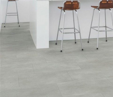 Замковый виниловый пол Quick-Step Ambient Click Plus AMCP40050 Бетон тёплый серый