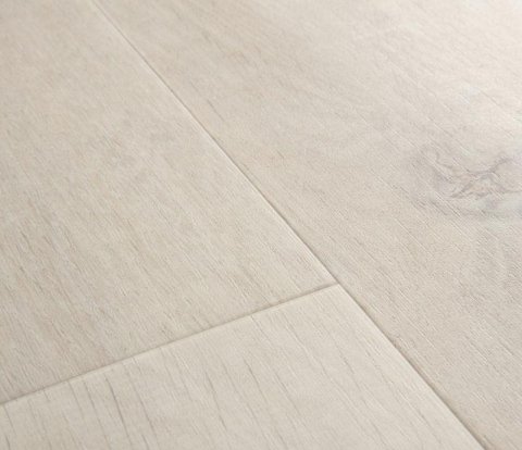 Замковый виниловый пол Quick-Step Alpha Vinyl Medium Planks AVMP40200 Дуб хлопковый белый