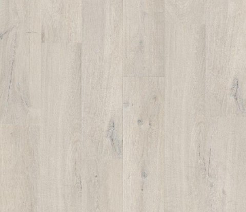 Замковый виниловый пол Quick-Step Alpha Vinyl Medium Planks AVMP40200 Дуб хлопковый белый