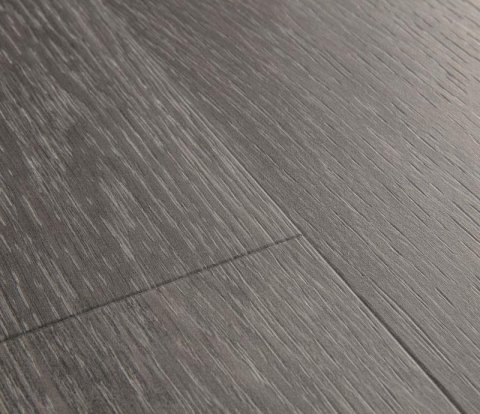 Замковый виниловый пол Quick-Step Alpha Vinyl Small Planks AVSP40060 Дуб шёлковый тёмно-серый