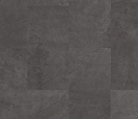 Замковый виниловый пол Quick-Step Alpha Vinyl Tiles AVST40035 Сланец чёрный
