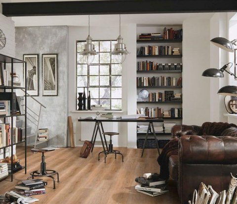 Виниловый пол Wineo 600 Wood XL RLC195W6 Amsterdam Loft
