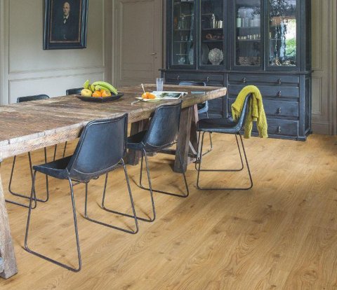 Замковый виниловый пол Quick-Step Balance Click BACL40025 Дуб Коттедж натуральный