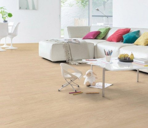 Клеевой виниловый пол Quick-Step Balance Glue Plus BAGP40032 Дуб светлый отборный