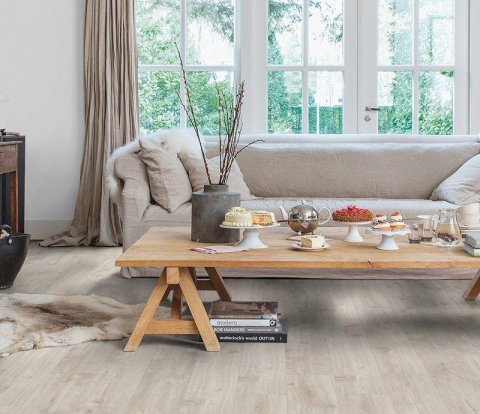 Замковый виниловый пол Quick-Step Balance Click PLUS BACP40038 Дуб Каньон бежевый