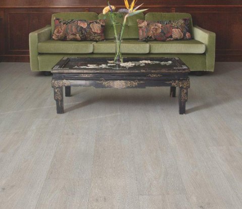 Замковый виниловый пол Quick-Step Balance Click BACL40052 Шёлковый дуб светлый