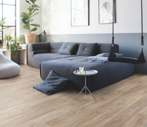 Клеевой виниловый пол Quick-Step Balance Glue Plus BAGP40127 Дуб Каньон коричневый