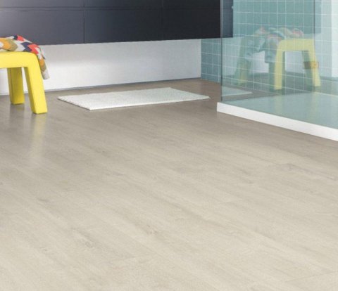 Замковый виниловый пол Quick-Step Balance Click PLUS BACP40157 Дуб бархатный светлый