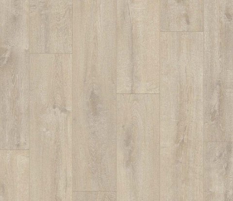 Замковый виниловый пол Quick-Step Balance Click BACL40158 Дуб бархатный бежевый