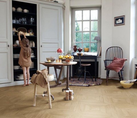 Ламинат Quick-Step Castle Ultra CAU4160 Дуб Капучино