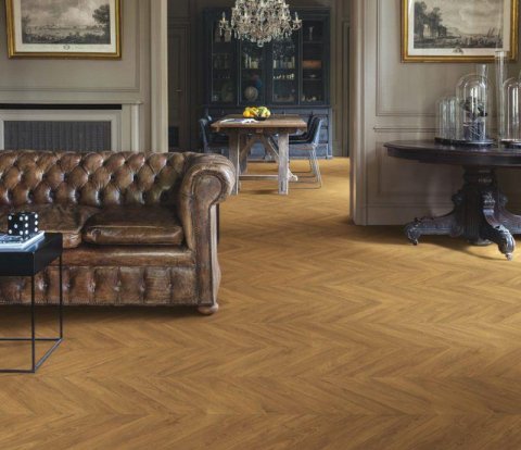 Ламинат Quick-Step Castle Ultra CAU4162 Дуб горчичный