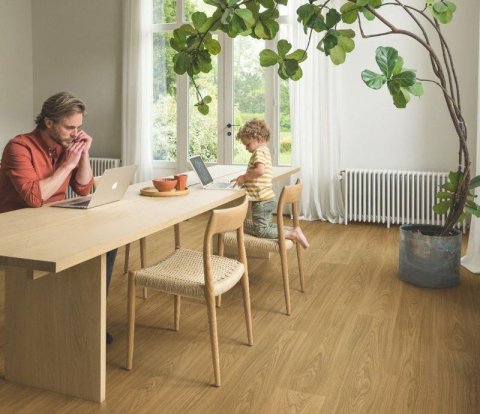 Ламинат Quick-Step Classic Plus Hydro CLH5796 Дуб термо натуральный