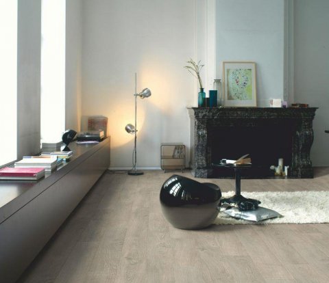 Ламинат Quick-Step Classic CLM1405 Доска дуба светло-серого старинного