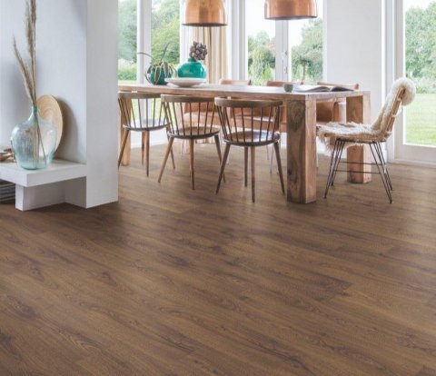 Ламинат Quick-Step Classic Plus Hydro CLH4091 Дуб горный коричневый