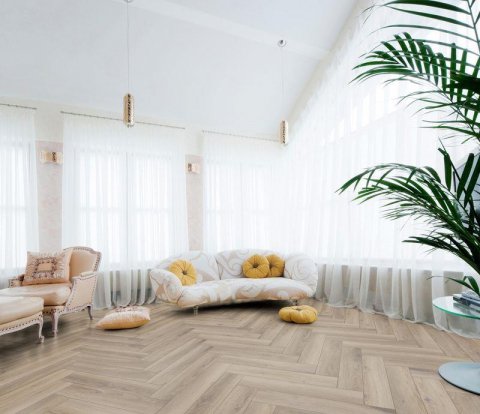 Ламинат Kronoswiss Herringbone D 3766 Дуб Мец