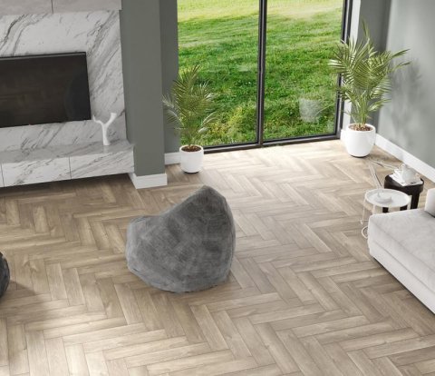 Замковый виниловый пол Alpine Floor Parquet Light ECO 13-5 Дуб натуральный отбеленный