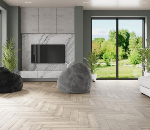 Замковый виниловый пол Alpine Floor Parquet Light ECO 13-5 Дуб натуральный отбеленный