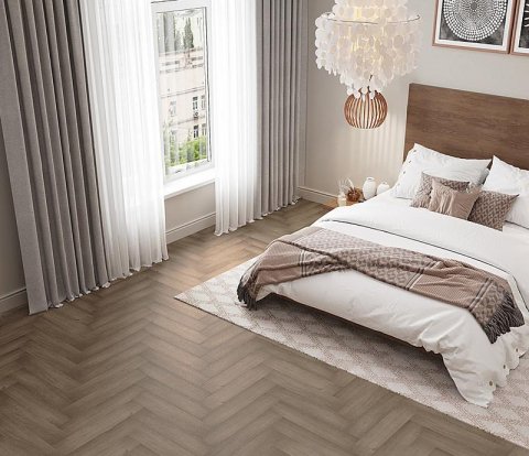 Замковый виниловый пол Alpine Floor Parquet Light ECO 13-7 Дуб насыщенный