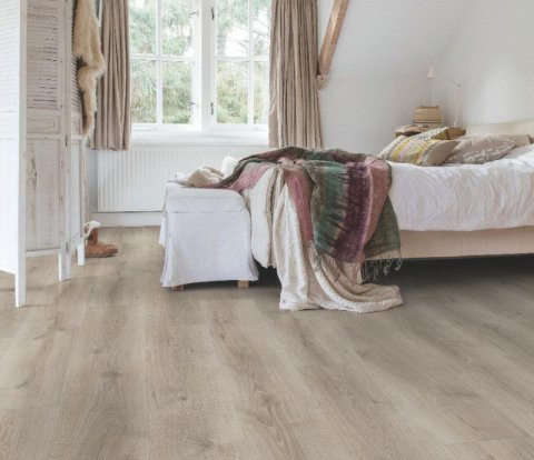 Ламинат Quick-Step Majestic MJ3552 Дуб пустынный шлифованный серый