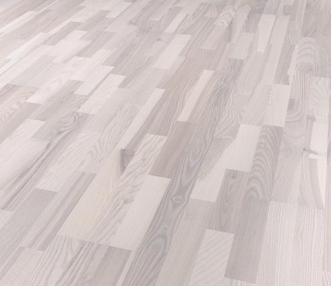 Паркетная доска Polarwood Classic Ясень Living White MATT 3S