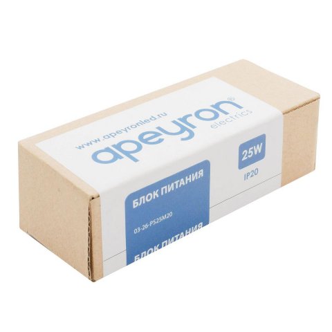 Блок питания Apeyron 12V 25W IP20 2A 03-26
