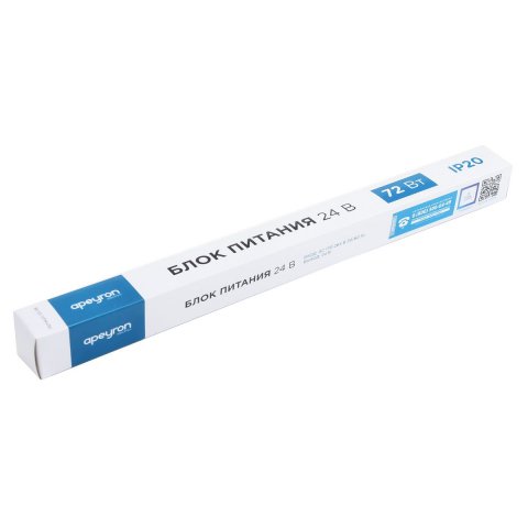 Блок питания Apeyron 24V 72W IP20 3A 03-98