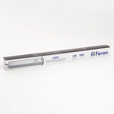 Блок питания для светодиодной ленты Feron LB001 24V 36W IP20 1,5A 48012